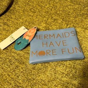 Hang Accessories Mermaids Have More Fun Wristlet New